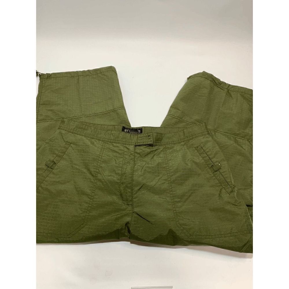 NY Khakis Nylon Capri Cargo Pant Size 14